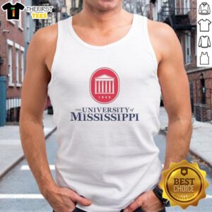 Alt Text: Premium University of Mississippi Est 1948 tank top featuring a classic design, perfect for casual wear and school spirit.