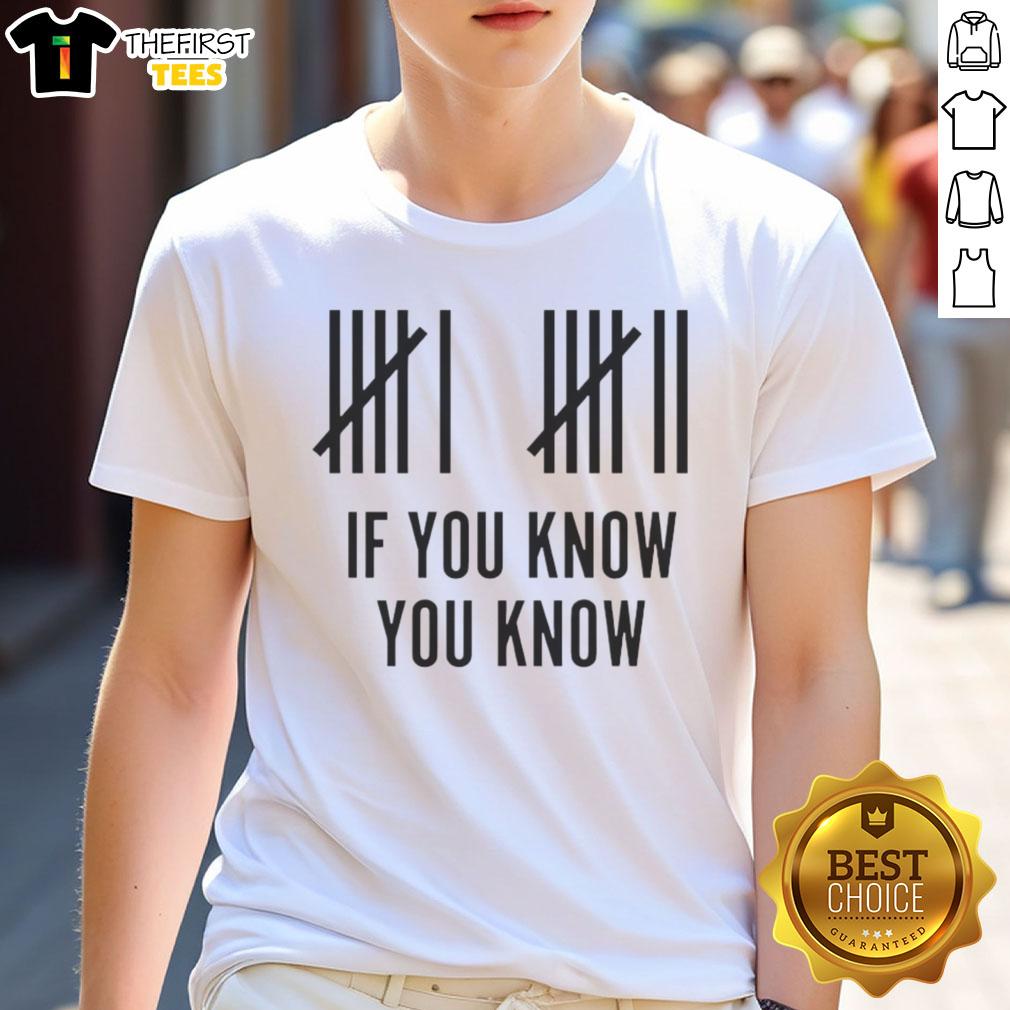 Good Six Seven If You Know You Know T-Shirt featuring bold graphic design and comfortable fit for casual wear.