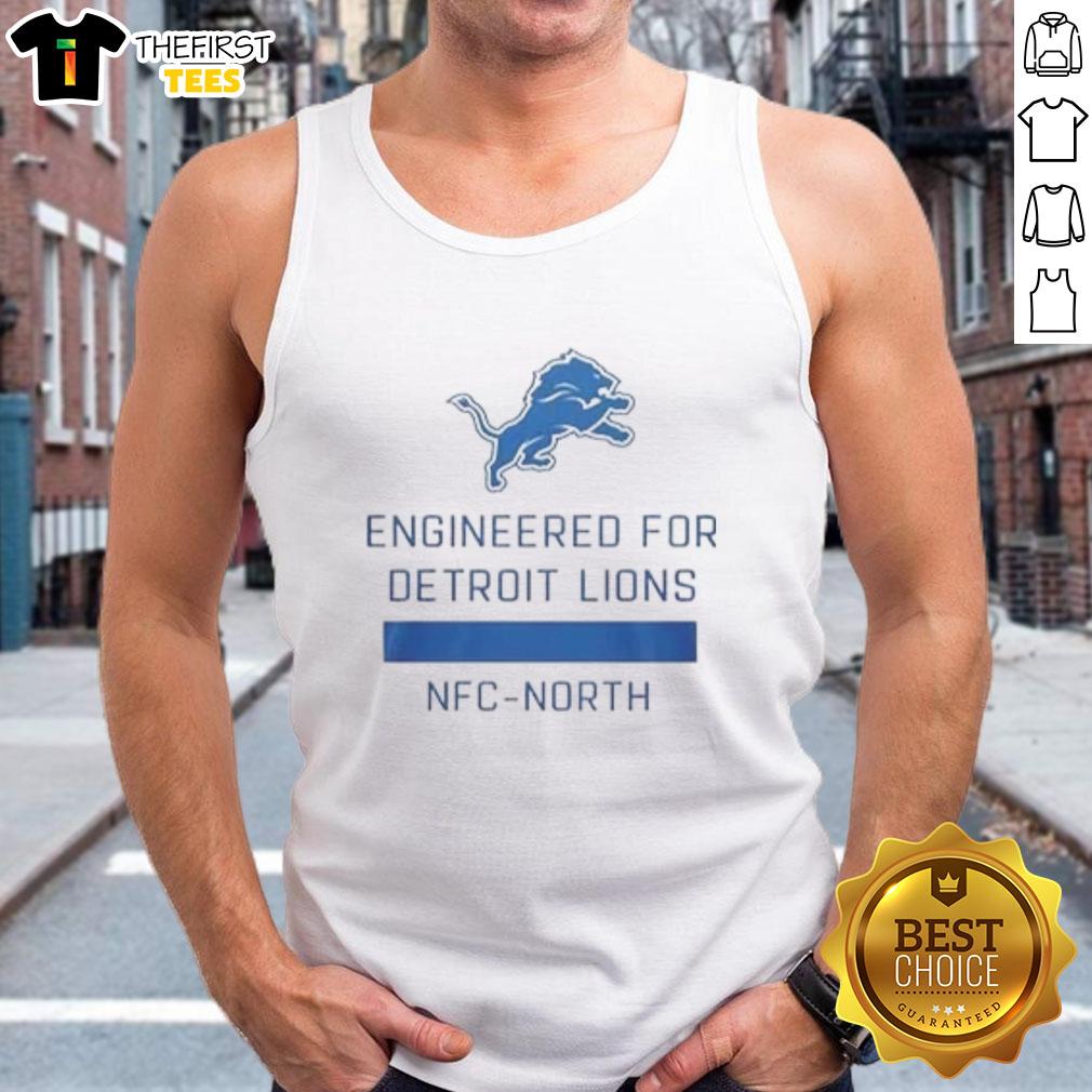Nice engineered tank top for Detroit Lions fans, showcasing NFC North pride with stylish design and comfortable fit.