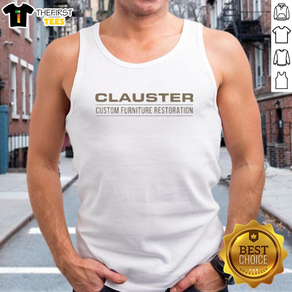 Custom furniture restoration by Nice Howard Langston Clauster featuring a stylish tank top design.