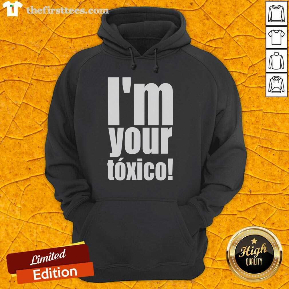 Official Im Your Toxico Hoodie featuring vibrant graphics and a stylish design, perfect for fashion-forward individuals.