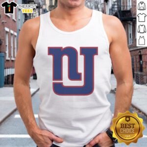 Original New York Giants logo parody tank top featuring a fun twist on the classic design for sports fans.