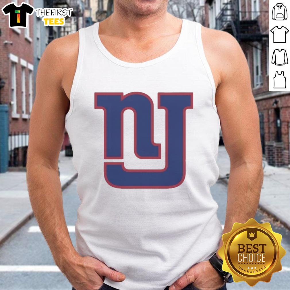 Original New York Giants logo parody tank top featuring a fun twist on the classic design for sports fans.