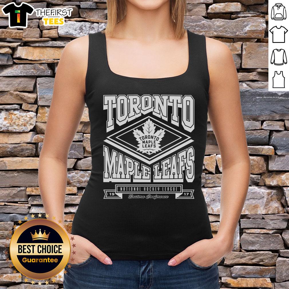Alt Text: Premium Toronto Maple Leafs heater tank top for fans, featuring team colors and logo, perfect for game day.