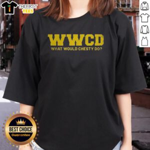 Premium WWCD What Would Chesty Puller Do Ladies Tee featuring a stylish design for strong women and military enthusiasts.