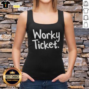 Premium Worky Ticket Tank Top in vibrant colors, perfect for casual wear and summer outings. Stylish and comfortable design.