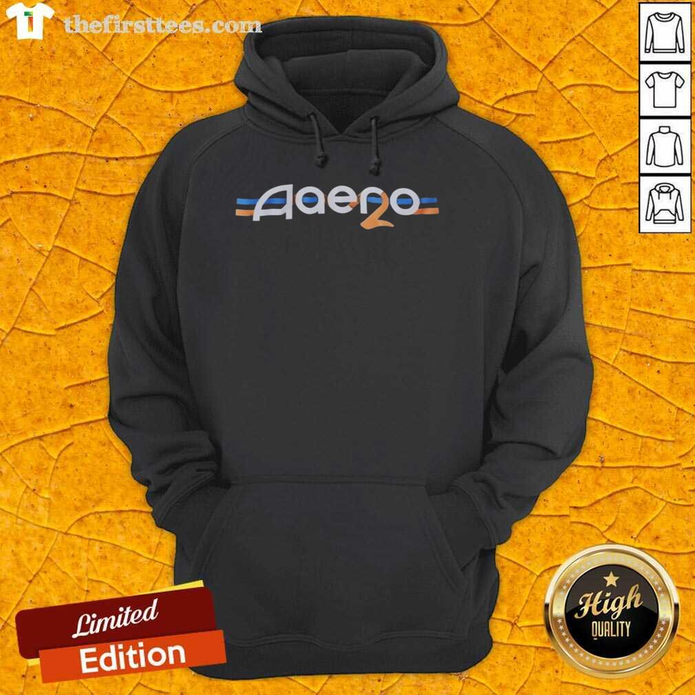 Top Aero video game logo hoodie featuring a stylish design, perfect for gamers and fans of gaming apparel.
