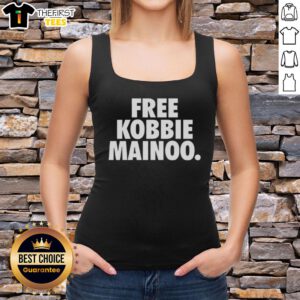 Top Free Kobbie Mainoo Manchester United FC tank top featuring vibrant team colors and logo, perfect for fans.