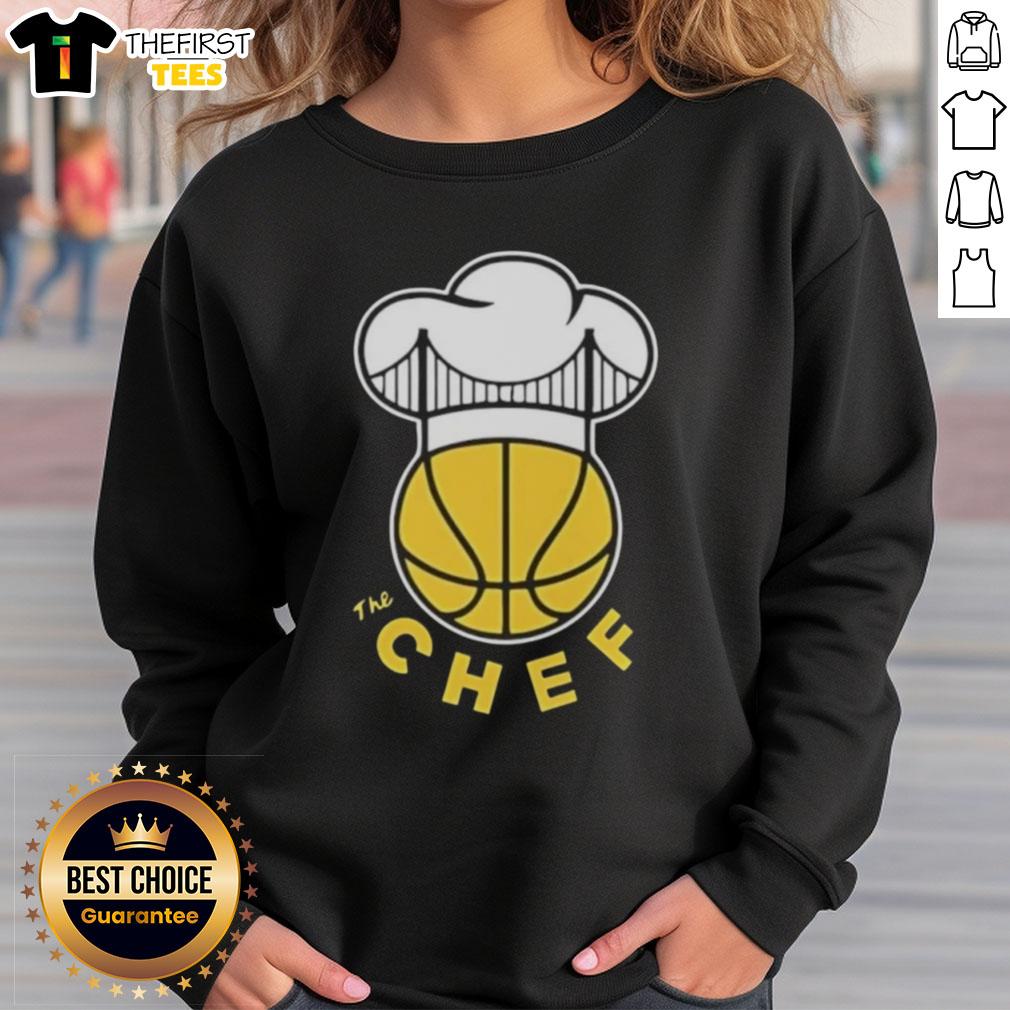 Top Los Angeles Lakers NBA sweatshirt featuring The Chef Ball logo in vibrant colors, perfect for fans and casual wear.