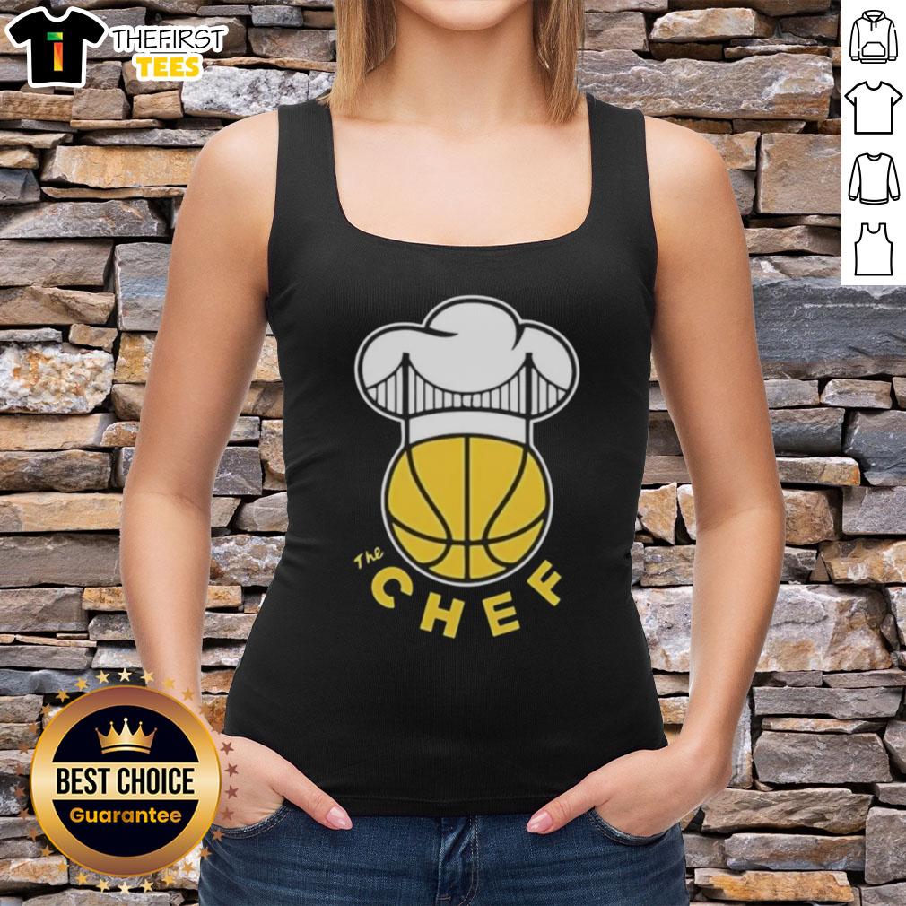 Top Los Angeles Lakers NBA tank top featuring The Chef Ball logo, perfect for fans and stylish summer wear.