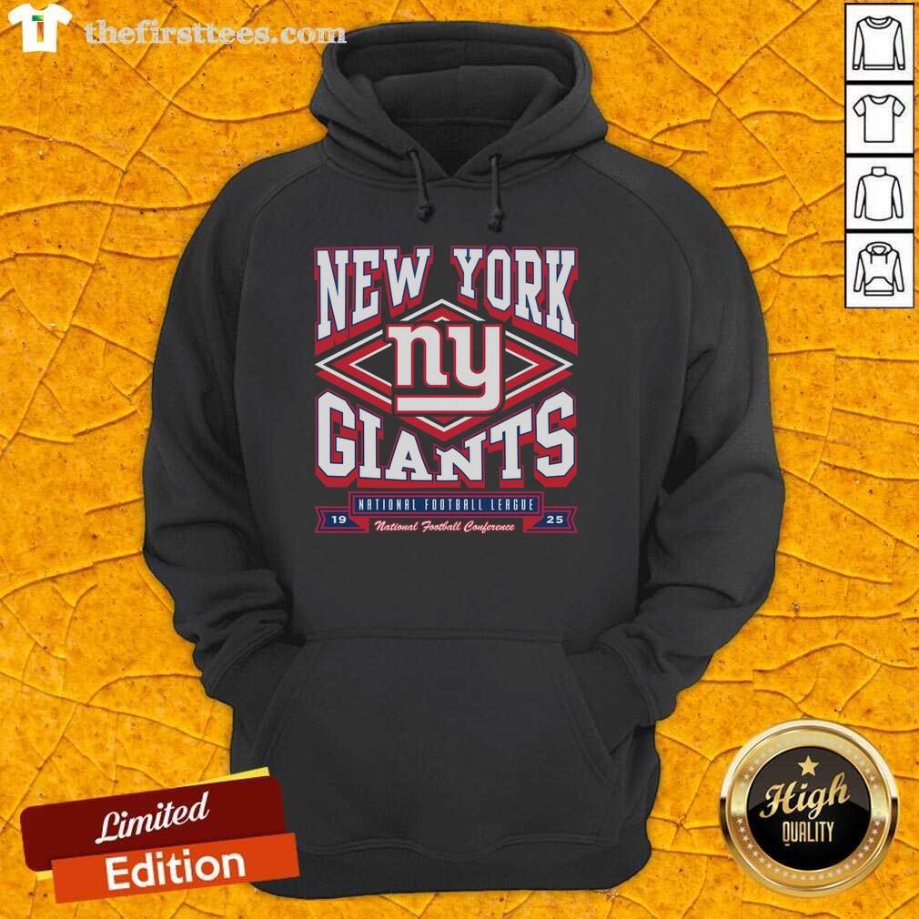 Stylish Top New York Giants Heater Hoodie in team colors, perfect for NFL fans and cold game days.