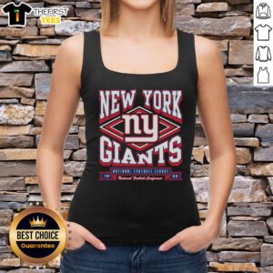 Stylish Top New York Giants Heater Tank Top featuring team logo, perfect for game day and casual wear.