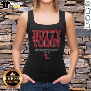 Top Ole Miss Football 2025 CFP Team Slogan Tank Top showcasing team spirit and style for fans.