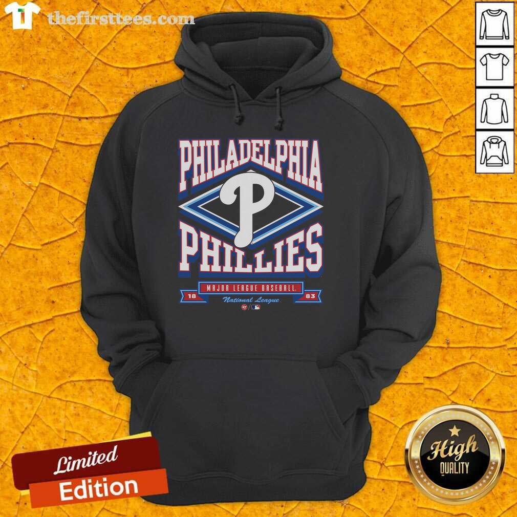 Top Philadelphia Phillies Heater Hoodie featuring team colors and logo, perfect for fans to showcase their support.