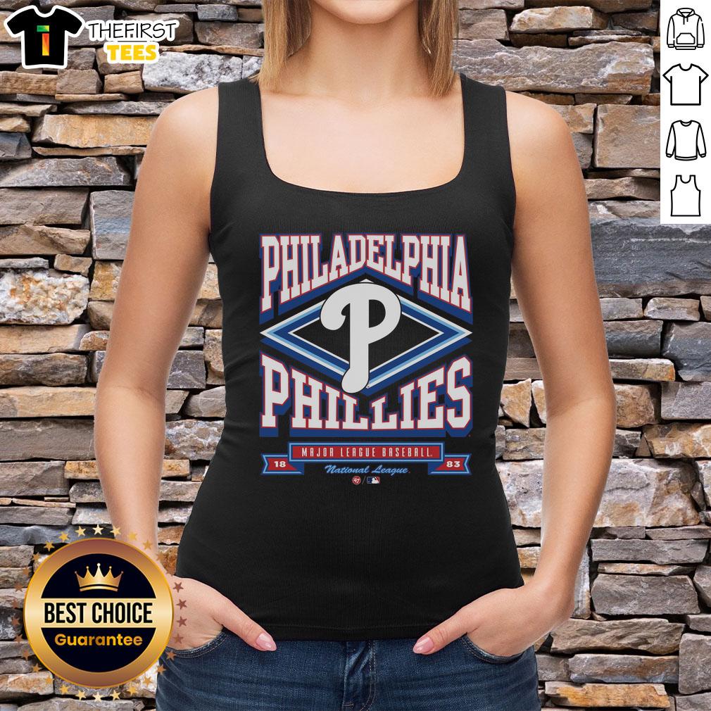 Stylish Top Philadelphia Phillies Heater Tank Top for fans, featuring vibrant team colors and logo, perfect for warm weather.