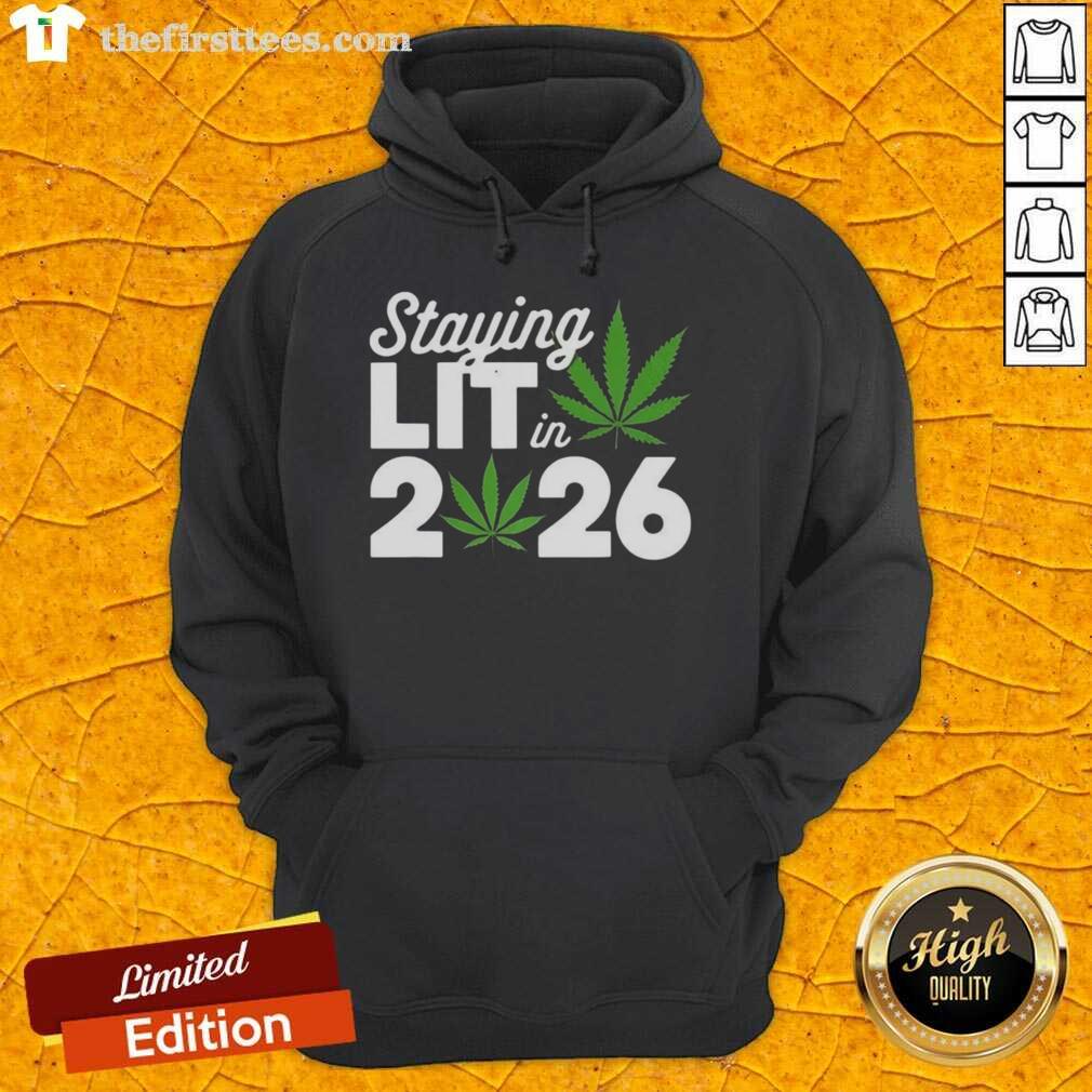 Top Staying Lit in 2026 Marijuana Meme Hoodie featuring a vibrant design and playful graphics for cannabis enthusiasts.