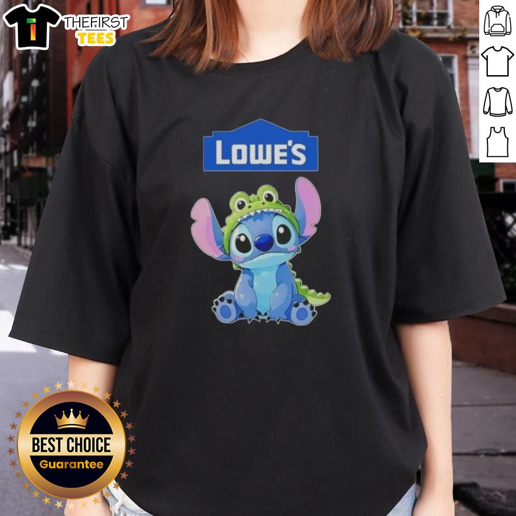 Top Stitch Cosplay Crocodile X Lowes Ladies Tee featuring vibrant design and comfortable fit for cosplay enthusiasts.