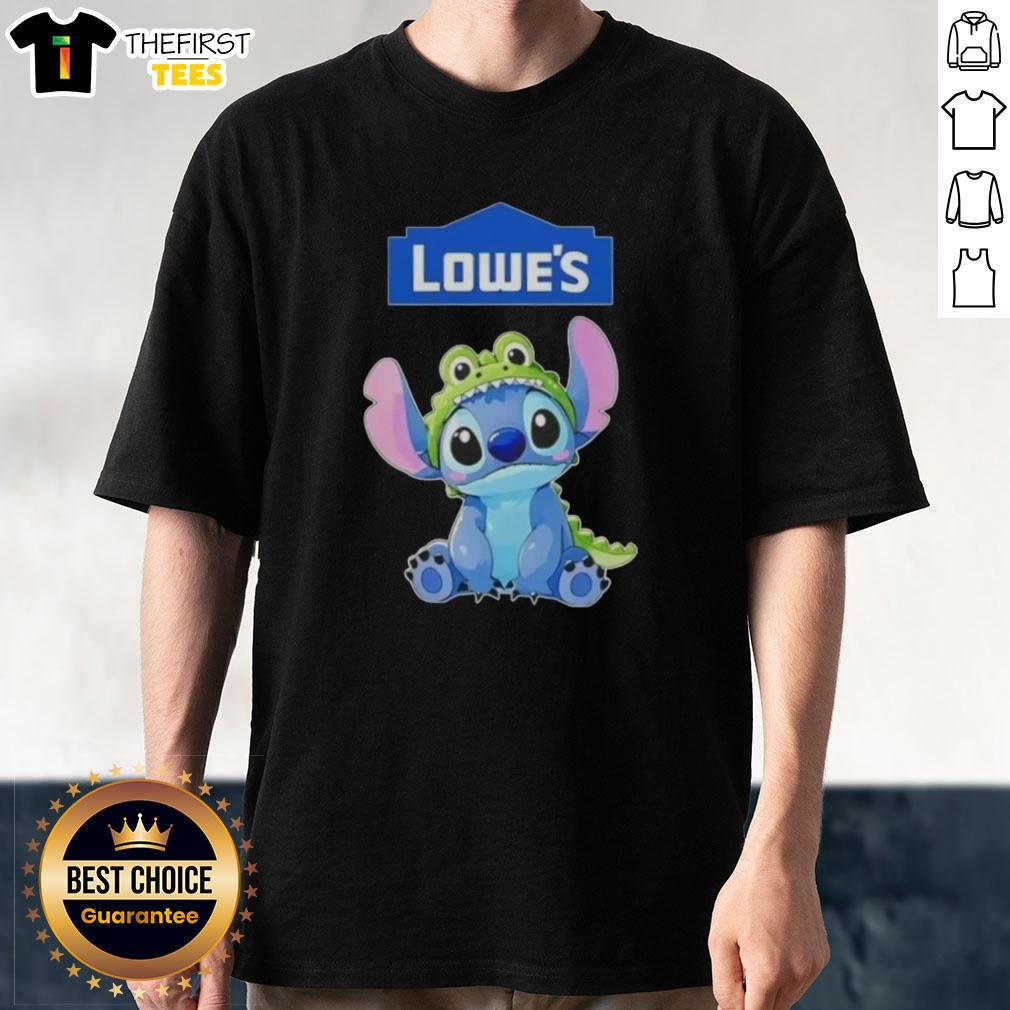 Top Stitch Cosplay Crocodile X Lowe's T-Shirt featuring vibrant graphics and a unique design for cosplay enthusiasts.