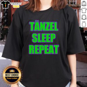 Alt Text: Top Tanzel Sleep Repeat Ladies Tee in soft fabric, perfect for comfortable lounging and sleepwear.