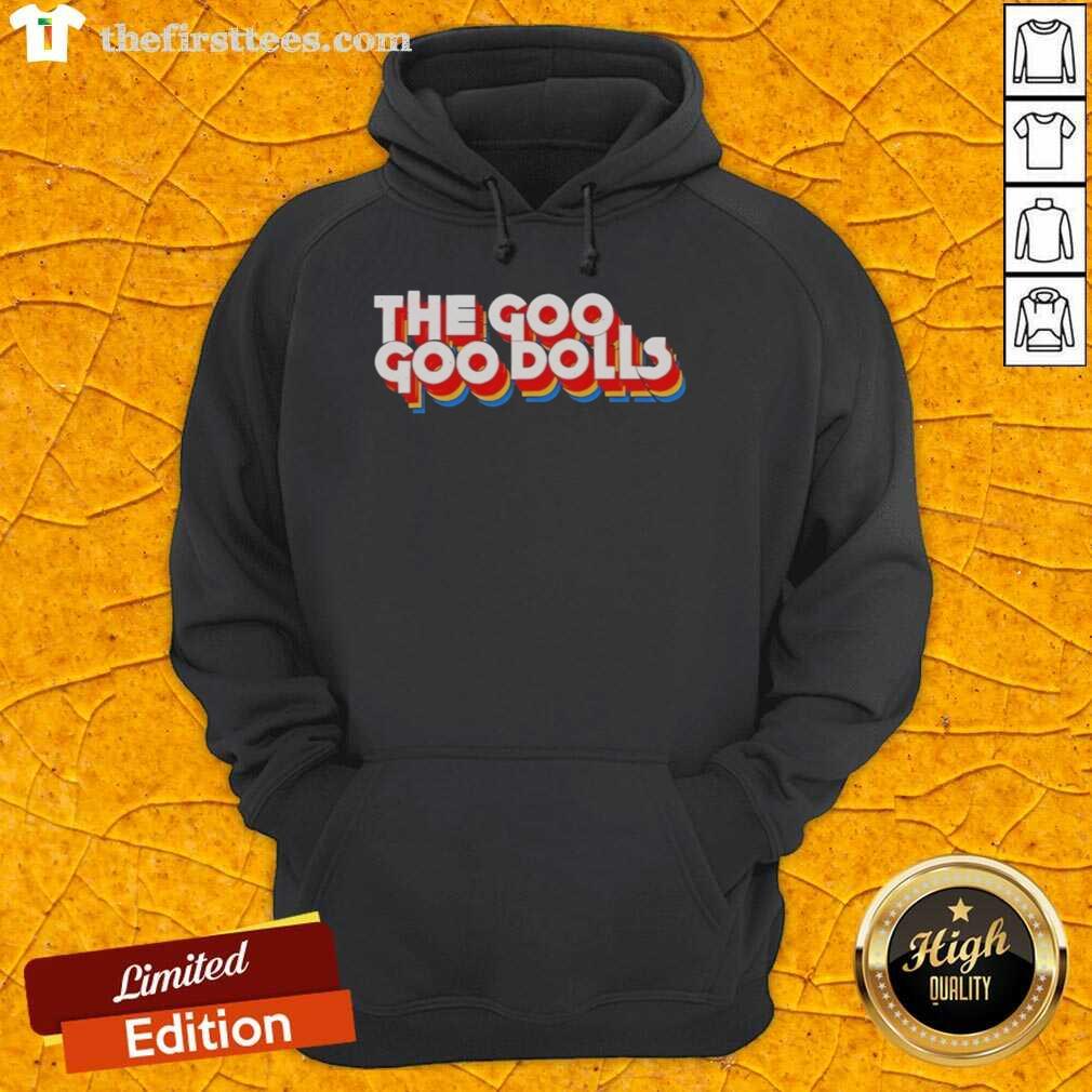 Neil Barrow wearing the Goo Hoodie featured in Top The Diplomat, showcasing style and comfort in casual fashion.