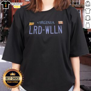 Top Virginia LRD WLLN Ladies Tee featuring a stylish design, perfect for casual wear and showcasing Virginia pride.
