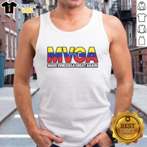 Hot MVGA Make Venezuela Great Again tank top featuring bold design for stylish summer wear.