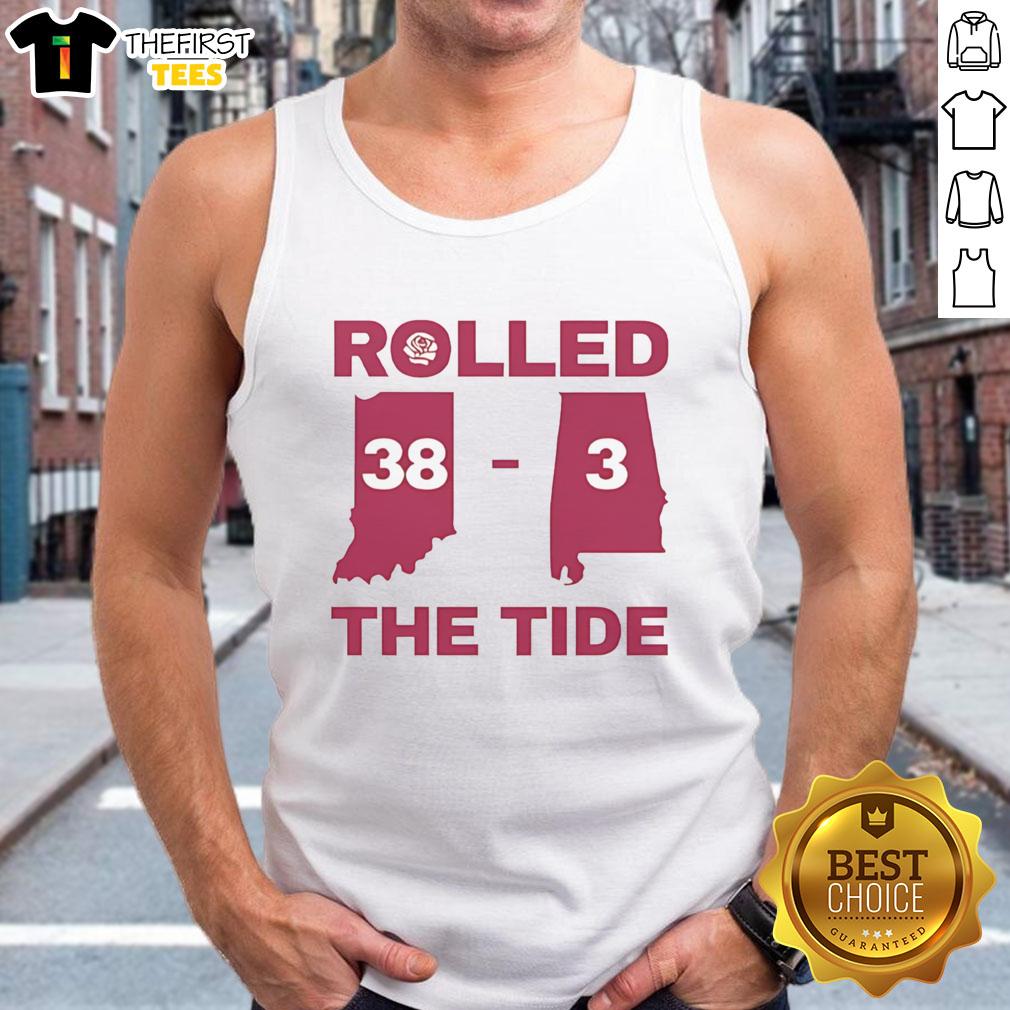 Official Rolled The Tide 383 Alabama Football Victory Tank Top showcasing team spirit and winning pride.