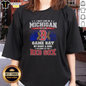 Premium Boston Red Sox vintage ladies tee, perfect for game day, showcasing team pride for fans in Michigan.