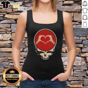 Premium Grateful Dead rock music Valentine's Day tank top featuring vibrant graphics and a stylish design for fans.