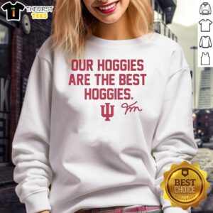 Premium Indiana Football Fernando Mendoza Hoggies sweatshirt featuring team colors and logo for fans.