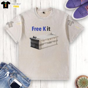 Top ARC Raiders Free Kit Washed T-Shirt featuring a stylish design, perfect for fans of the game and casual wear.