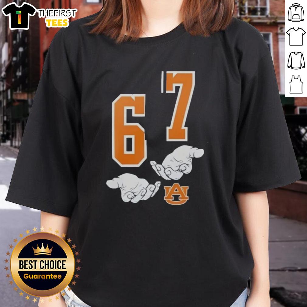 Alt Text: Funny Ladies Tee featuring the Top Auburn Tigers design, perfect for fans supporting their team in style.