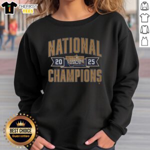 Alt Text: Top Montana State Football 2025 FCS Champions sweatshirt featuring bold team graphics and comfortable fabric design.