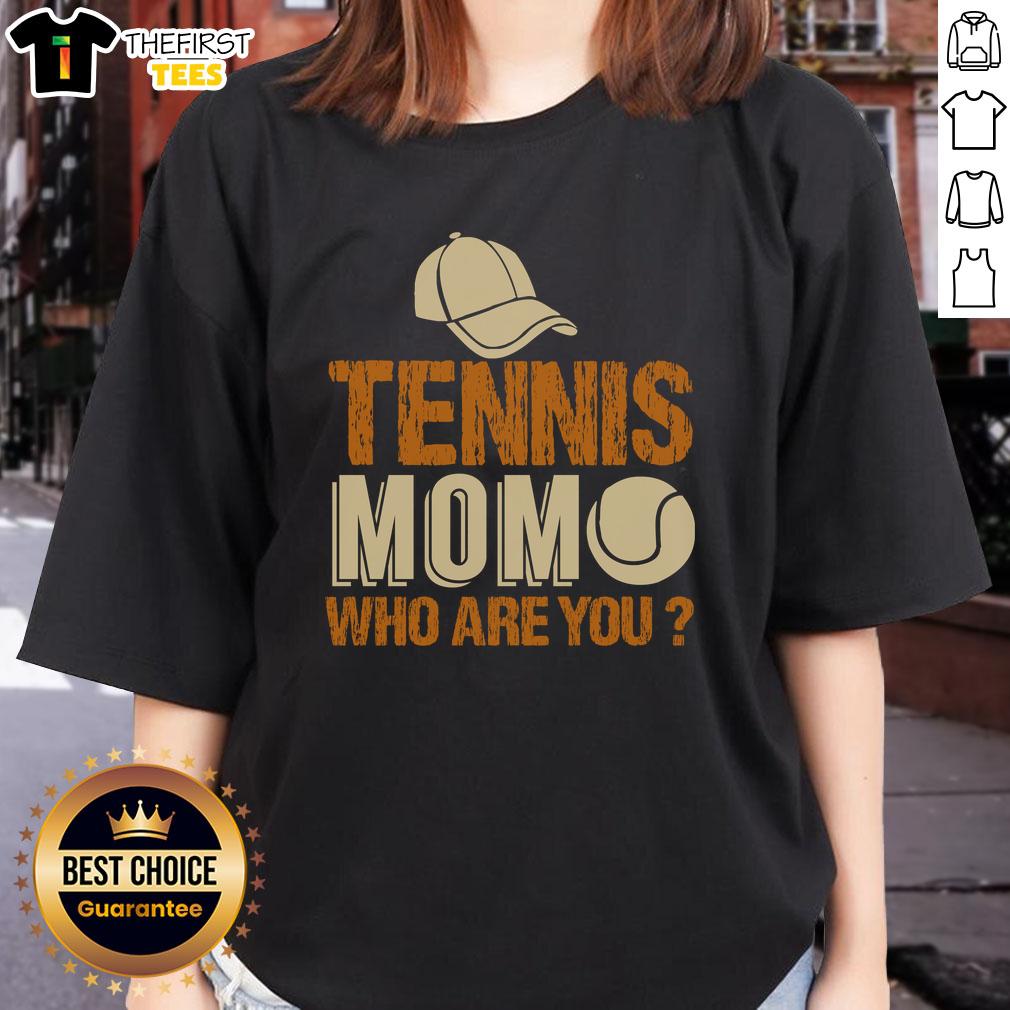 Awesome Tennis Mom t-shirt design featuring fun graphics and bold text, perfect for proud tennis moms and enthusiasts.