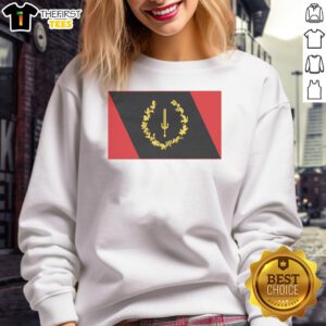 Alt Text: Stylish black sweatshirt featuring the Black American Heritage flag, perfect for celebrating cultural pride.