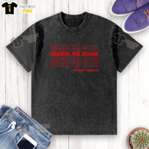 Official Search The Room Finders Keepers washed t-shirt featuring a stylish design and comfortable fit for fans.