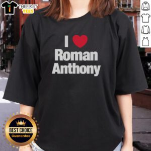 Original I Love Roman Anthony Boston Red Sox ladies tee featuring a stylish design for female fans.