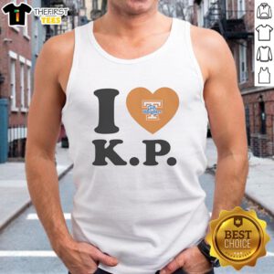 Pretty I Love Karlyn Pickens 23 Tennessee Lady Volunteers softball heart shape tank top in vibrant colors.