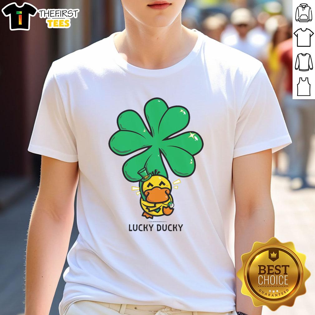 Original Lucky Ducky T-Shirt with vibrant colors and playful duck graphic, perfect for casual wear and duck lovers.