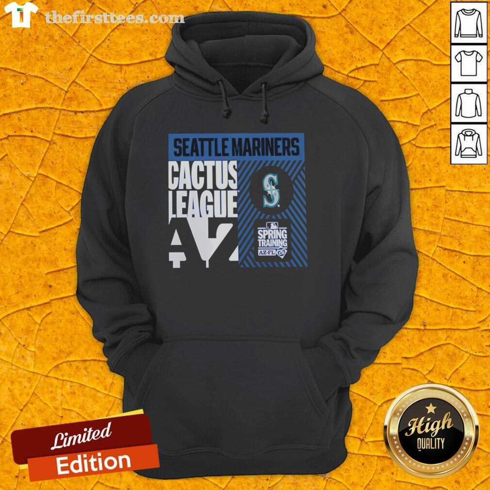 Alt Text: Original Seattle Mariners Cactus League Spring Training 2026 hoodie featuring team colors and logo. Perfect for fans!