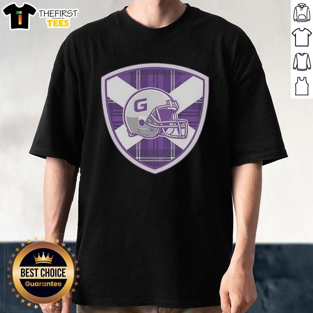 Premium Glasgow Tartans Logo T-Shirt featuring the International Arena Football logo in vibrant colors and stylish design.