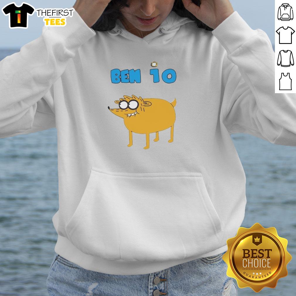 Premium Jake The Dog Ben 10 Hoodie featuring a vibrant design and comfortable fit for fans of the series.