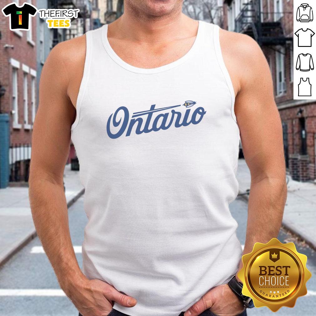 Premium Ontario Reign Tower Buzzers tank top featuring vibrant design, perfect for fans and casual wear.