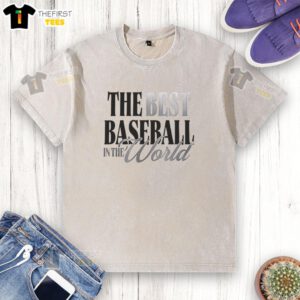 Alt Text: Premium Venezuela Team 2026 World Baseball Classic Champions washed t-shirt featuring vibrant team colors and logo.