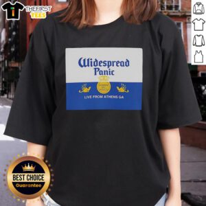 Premium Widespread Panic Live from Athens GA Ladies Tee featuring vibrant design and comfortable fit for fans.