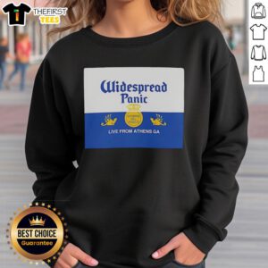 Premium Widespread Panic Live From Athens GA sweatshirt featuring vibrant design and comfortable fit for fans.