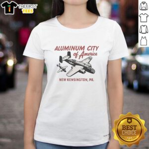 Pretty North American B-25 Mitchell at Aluminum City of America, New Kensington, PA - Ladies Tee Design