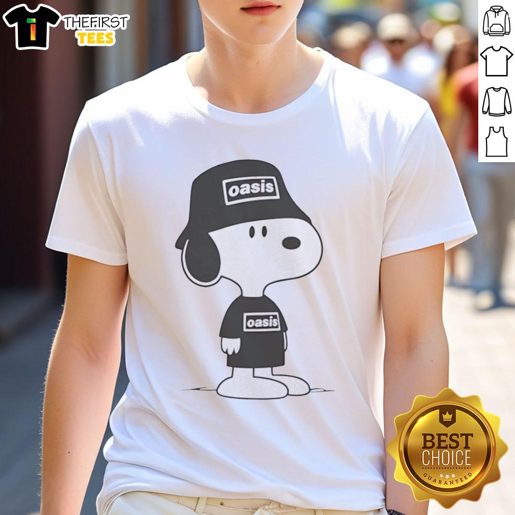 Pretty Oasis Snoopy T-Shirt featuring a colorful Snoopy graphic on a soft fabric, perfect for casual wear.