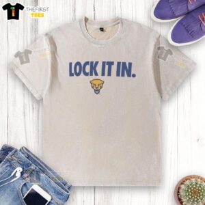 Pretty Pitt Panthers 2026 Lock It In Washed T-Shirt showcasing vibrant colors and stylish design for fans.