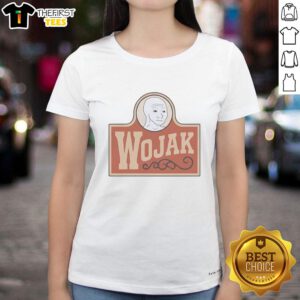 Pretty Wojak meme character displayed on a stylish ladies' tee, perfect for casual wear and meme enthusiasts.